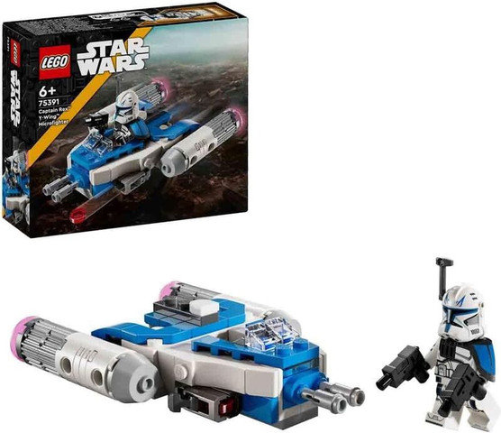 לגו מלחמת הכוכבים מיקרו-חללית קרב ™Y-Wing של קפטן רקס 75391 - Lego