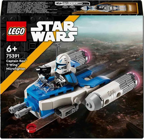 לגו מלחמת הכוכבים מיקרו-חללית קרב ™Y-Wing של קפטן רקס 75391 - Lego