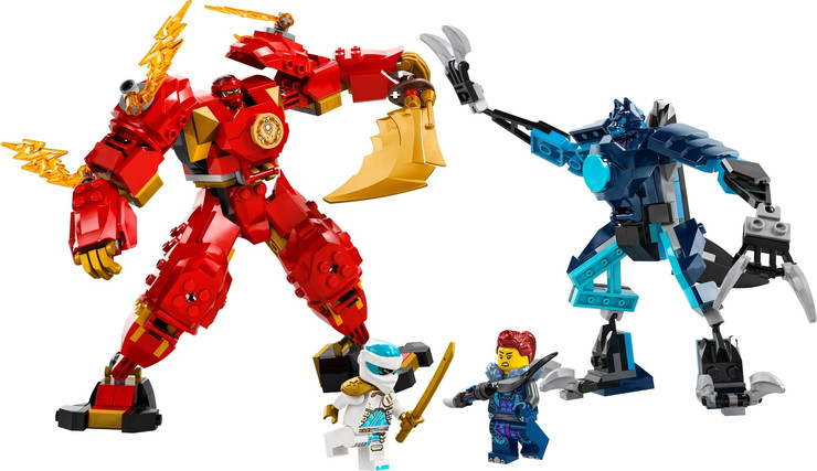 לגו נינג'גו רובוט יסודות האש של קאי 71808 - Lego