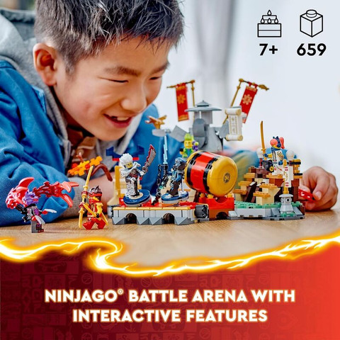 לגו נינג'גו זירת קרב בטורניר 71818 - Lego