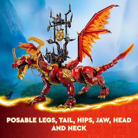 לגו נינג'גו דרקון המקור של התנועה 71822 - Lego