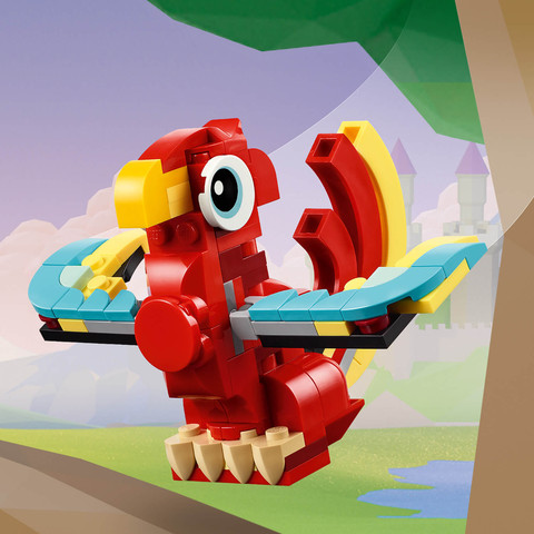 לגו קריאטור דרקון אדום 31145 - Lego