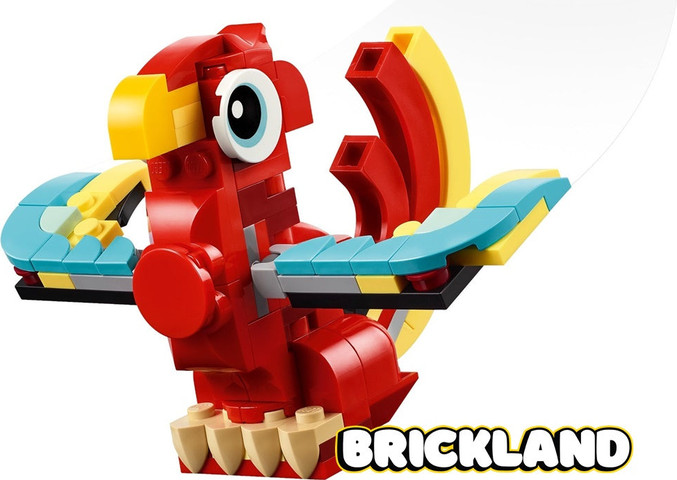 לגו קריאטור דרקון אדום 31145 - Lego