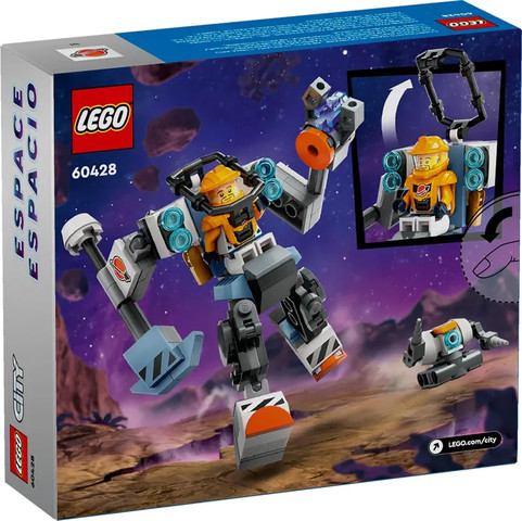 לגו סיטי רובוט בנייה בחלל 60428 - Lego