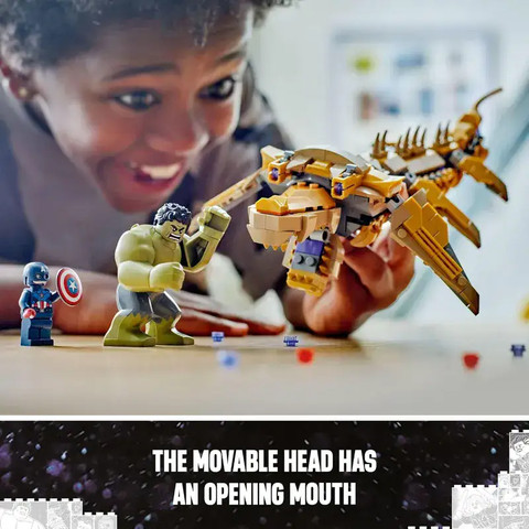 לגו גיבורי על הנוקמים נגד הלוויתן 76290 - Lego