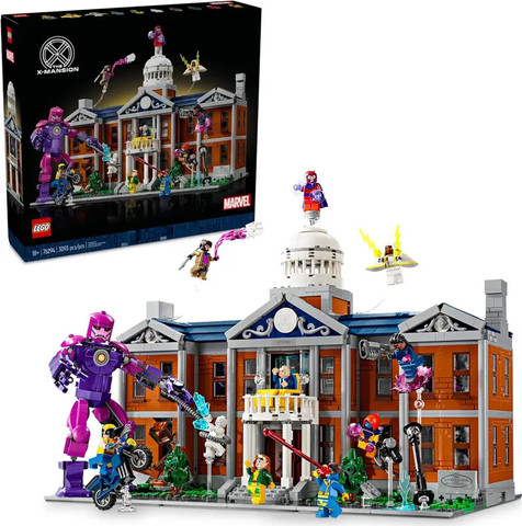 לגו גיבורי על אקס מן: אחוזת אקס 76294 - Lego
