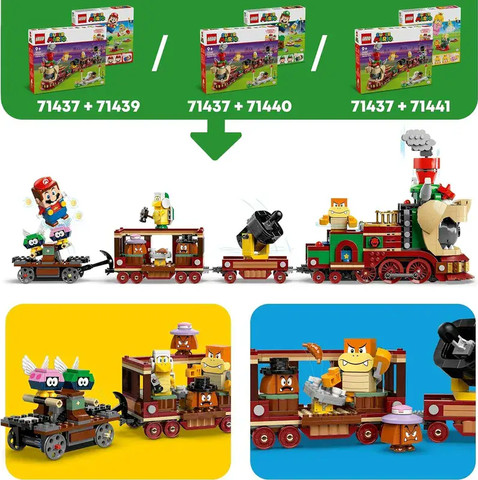 לגו סופר מריו רכבת הבאוזר אקספרס 71437 - Lego