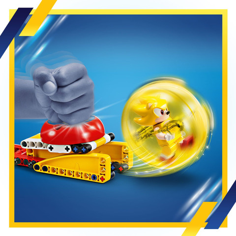 לגו סוניק - סופר סוניק נגד רכב המקדחה של אגמן 76999