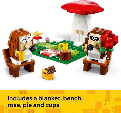 לגו דייט פיקניק של קיפודים 40711 - Lego