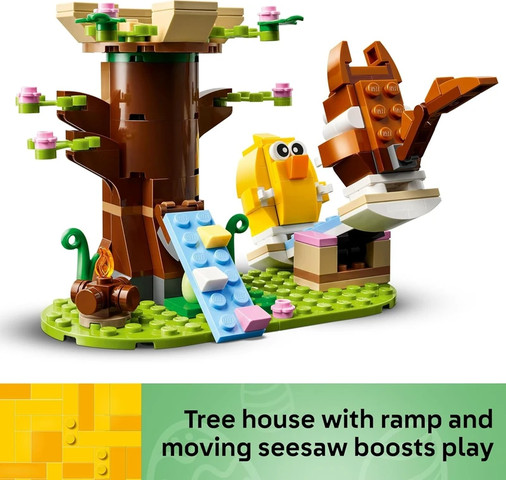 לגו פרחים מגרש משחקים לבעלי חיים באביב 40709 - Lego
