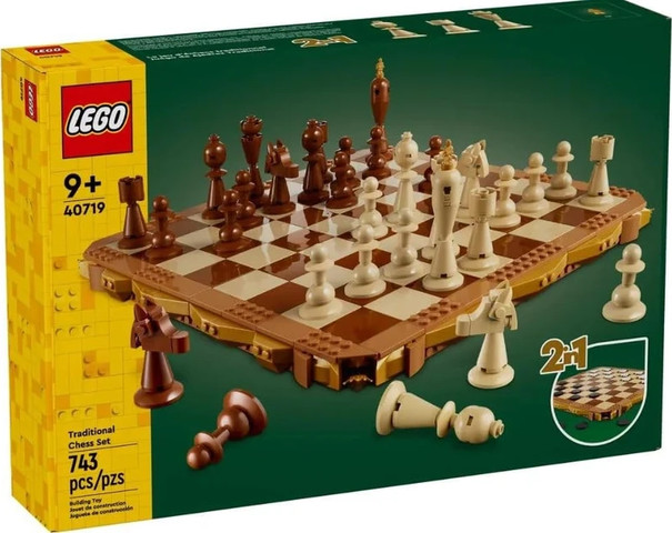 לגו ערכת שחמט מסורתית 40719 - Lego