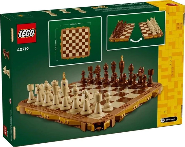 לגו ערכת שחמט מסורתית 40719 - Lego