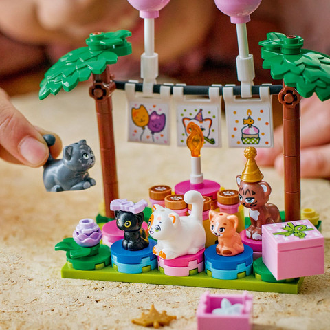 לגו חברות - מסיבת יום הולדת של חתול ובית העץ  42666