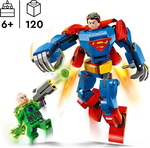 לגו גיבורי על רובוט סופרמן נגד לקס לות’ר 76302 - Lego