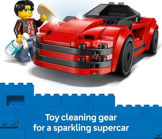 לגו סיטי מכונית ספורט אדומה 60448 - Lego