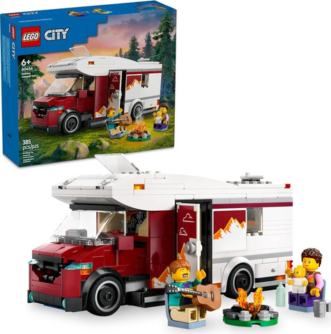 לגו סיטי קרוואן טיולים להרפתקה בחג 60454 - Lego