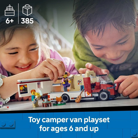 לגו סיטי קרוואן טיולים להרפתקה בחג 60454 - Lego