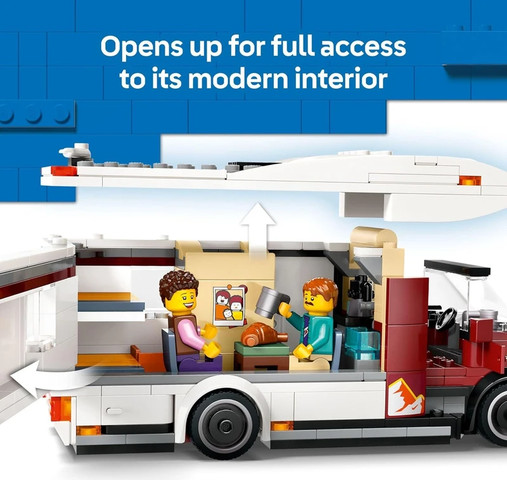 לגו סיטי קרוואן טיולים להרפתקה בחג 60454 - Lego