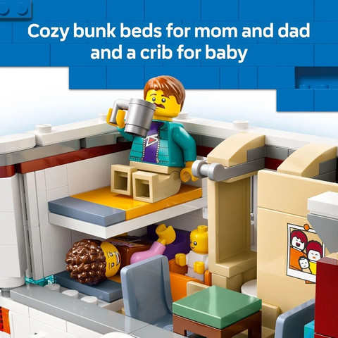 לגו סיטי קרוואן טיולים להרפתקה בחג 60454 - Lego