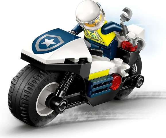 לגו סיטי מרדף על אופנוע משטרה 60455 - Lego