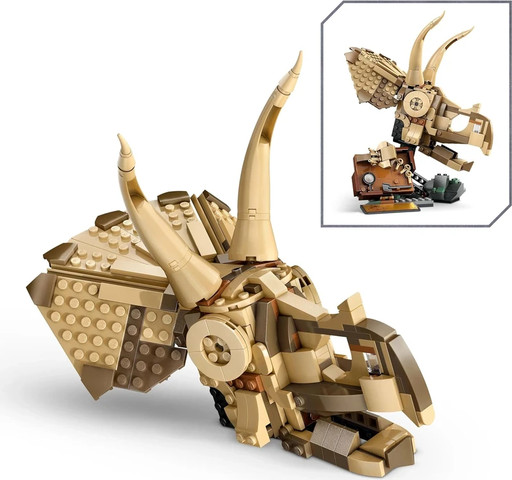 לגו עולם היורה הגולגולת של טריצרטופס 76969 - Lego