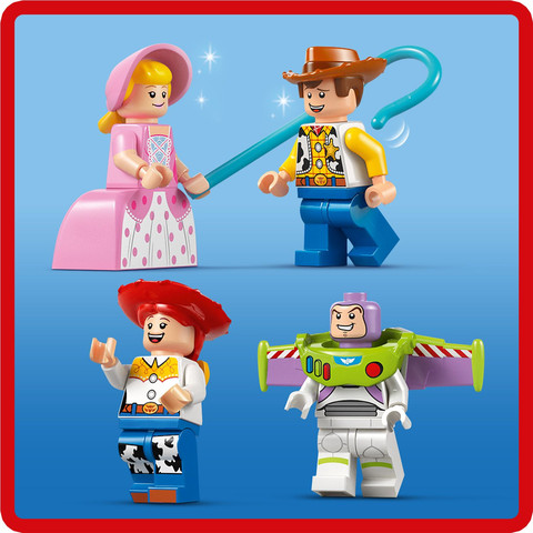 לגו דיסני - חגיגת רכבת ומכונית RC מהסרט צעצוע של סיפור   43264