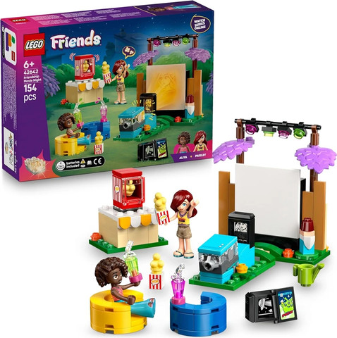 לגו חברות ערב סרטים עם חברים 42642 - Lego