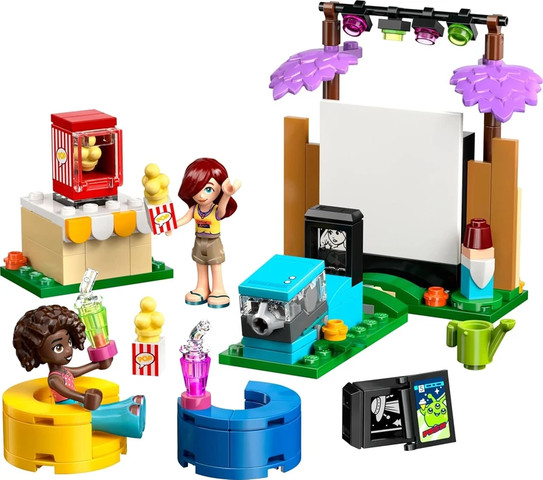 לגו חברות ערב סרטים עם חברים 42642 - Lego