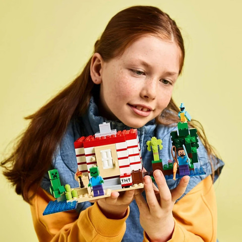 לגו מיינקראפט בית הג’ונגל טי-אן-טי 21275 - Lego