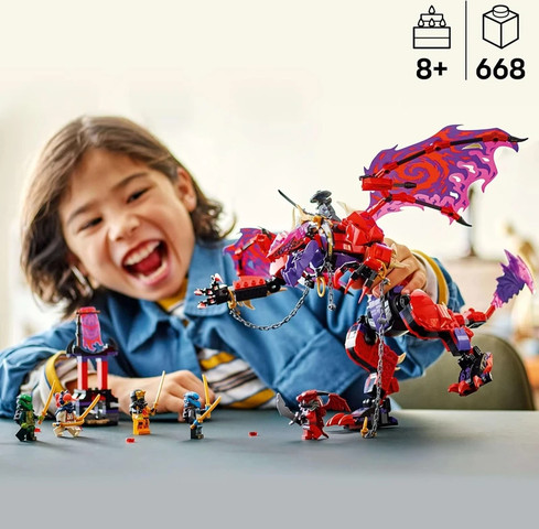 לגו נינג'גו דרקון הכאוס ת’אנדרפאנג 71832 - Lego