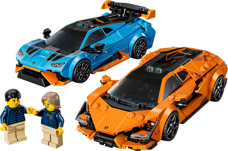 לגו ספיד צ'מפיון מכונית מרוץ lego - Lamborghini Revuelto Huracán STO 77238