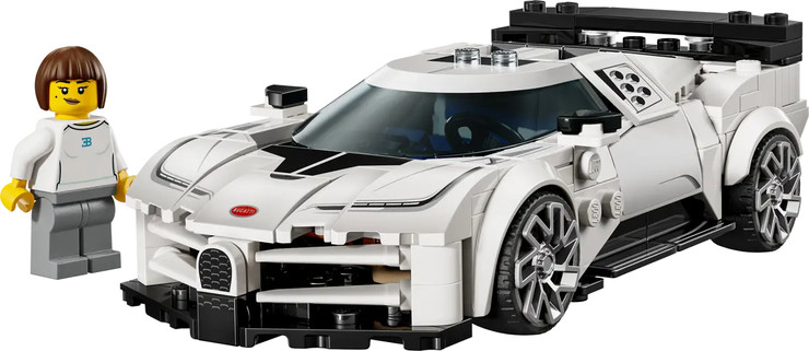 לגו ספיד צ'מפיון מכונית על lego - Bugatti Centodieci 77240
