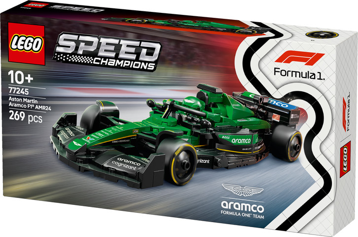 לגו ספיד - מכונית מרוץ ASTON MARTIN ARAMCO F1 AMR2 (77245)