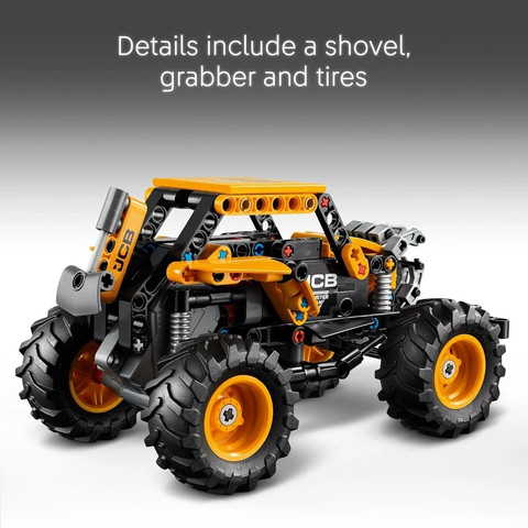 לגו טכניק רכב Monster Jam DIGatron עם מנגנון משיכה לאחור 42199 - Lego