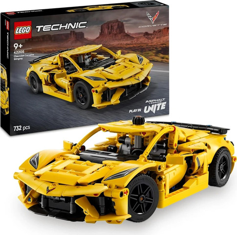 לגו טכניק שברולט קורבט סטינגריי 42205 - Lego