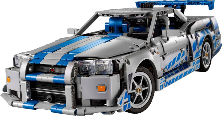 לגו טכני - מהיר ועצבני: ניסאן סקייליין GT-R  42210