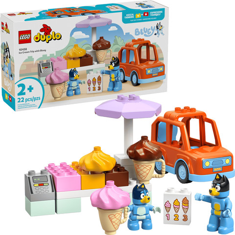לגו DUPLO Bluey – טיול גלידה עם בלואי (10458) LEGO