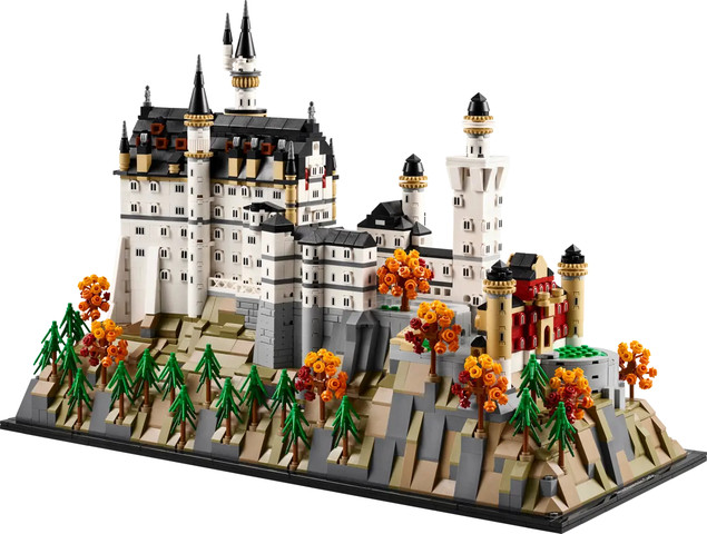 לגו ארכיטקטורה טירת נוישוונשטיין 21063 - Lego