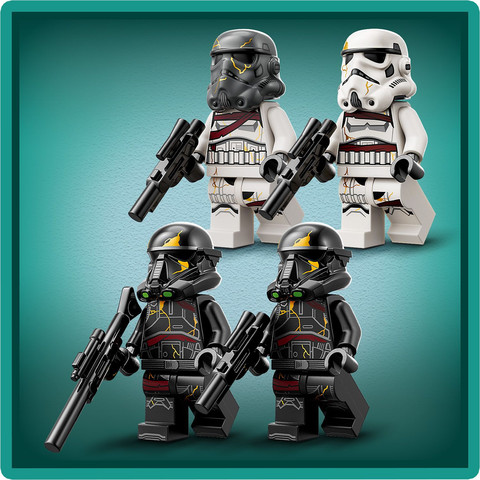 לגו מלחמת הכוכבים - מארז קרב עם DEATH TROOPER וחייל לילה 75412