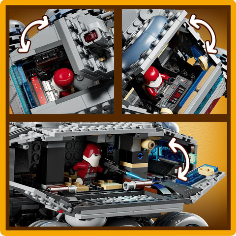 לגו מלחמת הכוכבים רכב Juggernaut של הרפובליקה 75413 - Lego