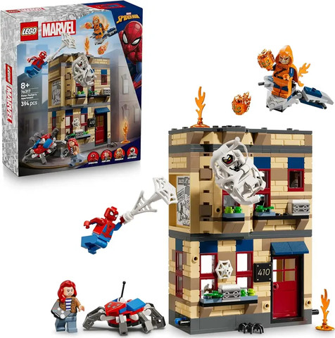 לגו גיבורי על הדירה של פיטר פארקר 76317 - Lego