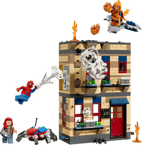 לגו גיבורי על הדירה של פיטר פארקר 76317 - Lego