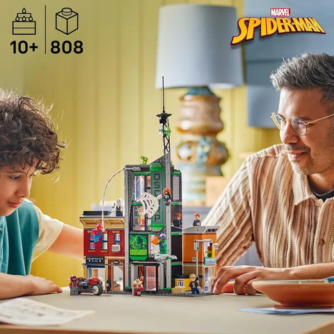 לגו גיבורי על ספיידרמן נגד אוסקורפ 76324 - Lego
