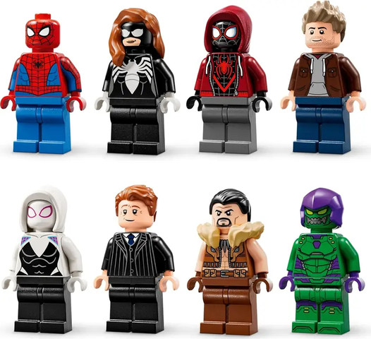 לגו גיבורי על ספיידרמן נגד אוסקורפ 76324 - Lego