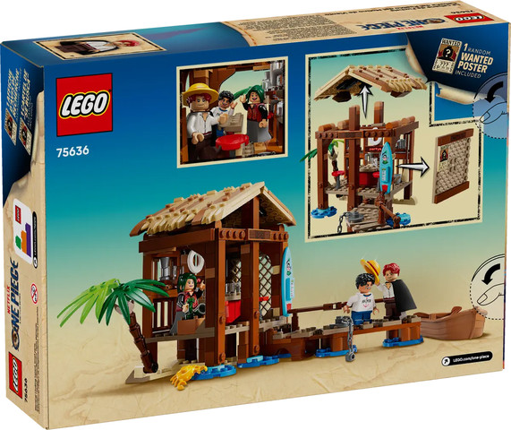 לגו One piece - בקתה בכפר טחנת הרוח 75636 - Lego