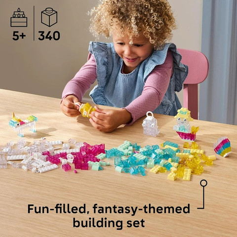 לגו קלאסיק קופסה שקופה קסומה 11040 - Lego