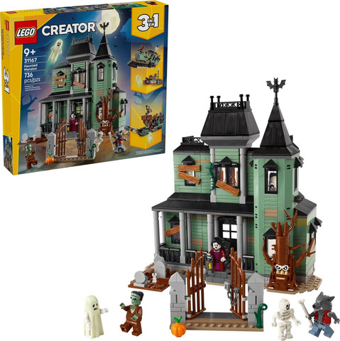 לגו קריאטור אחוזה רדופת רוחות 31167 - Lego