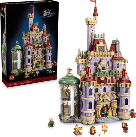 לגו דיסני הארמון של היפה והחיה 43263 - Lego