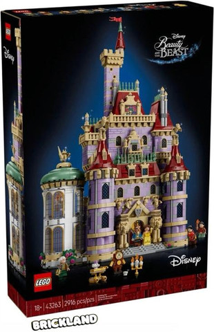לגו דיסני הארמון של היפה והחיה 43263 - Lego