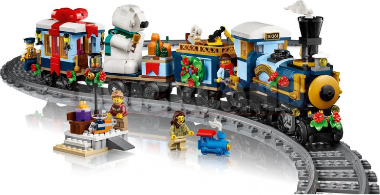 10361 לגו אייקון ערכת רכבת חג המולד - Lego